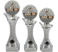 County Engraving Personalised Silver Shard Go kart Karting Trophy Award 3 Sizes Engraved With Any Text - Enter Your Own Custom Text (Medium)