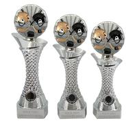 County Engraving Personalised Silver Shard Ice Hockey Trophy Award 3 Sizes Engraved With Any Text - Enter Your Own Custom Text (Small)