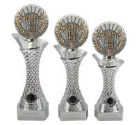 County Engraving Personalised Silver Shard Nearest The Pin Golf Trophy Award 3 Sizes Engraved With Any Text - Enter Your Own Custom Text (Small)