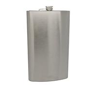 County Engraving Personalised Stainless Steel Giant 64oz Large Novelty Hip Flask, Engraved Gift - Enter Your Own Custom Text