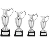 County Engraving The Classic Claret Jug Golf Golfer Trophy Award Engraved Personalised - Enter Your Own Custom Text (Large)