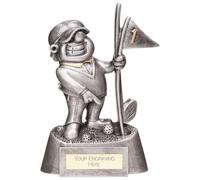 County Engraving The Comical Funny Golf Golfer Trophy, Choice Of 8 Designs. Engraved With Any Message - Enter Your Own Custom Text (Nearest the Pin)
