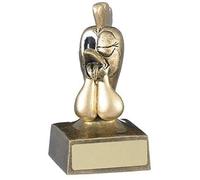 County Engraving The Comical Outrageous Cockerel Booby Prize Golf Golfer Trophy With Any Text Engraved - Enter Your Own Custom Text