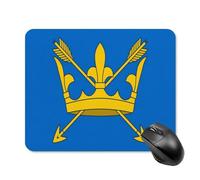 County Flag of Suffolk Printed Square Gaming Mouse Mat Soft Non-Slip Computer Game Mice Pad for Home Office Laptops