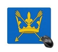 County Flag of Suffolk Printed Square Gaming Mouse Mat Soft Non-Slip Computer Game Mice Pad for Home Office Laptops