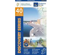 County Galway, Longford, Roscommon & Westmeath Map | Ordnance Survey Ireland | OSI Discovery Series 40 | Ireland | Walks | Hiking | Maps | Adventure (Irish Discovery Series)