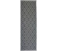 County Genesis Black Rug - Indoor & Outdoor - 67X300 cm