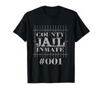 County Jail Inmate Shirt County Jail Clothes Inmate #1 T-Shirt