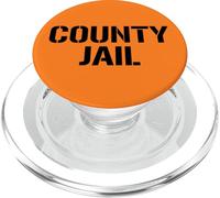COUNTY JAIL UNIFORM COSTUME HALLOWEEN INMATE PRISON TEE PopSockets PopGrip for MagSafe