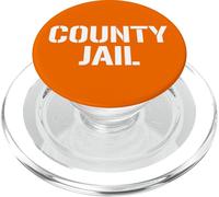 COUNTY JAIL UNIFORM COSTUME HALLOWEEN INMATE PRISON TEE PopSockets PopGrip for MagSafe