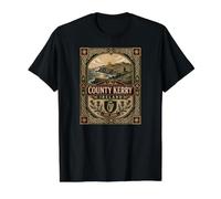 County Kerry Ireland Sunrise Value Graphic T-Shirt, Men, Black, S