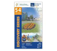 County Laois, Offaly and Tipperary Map | Ordnance Survey Ireland | OSI Discovery Series 54 | Ireland | Walks | Hiking | Maps | Adventure (Irish Discovery Series)