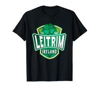 County Leitrim Ireland Irish Gaelic Football Hurling Badge T-Shirt