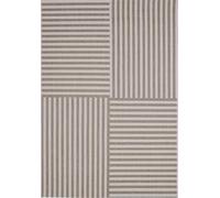 County Multistripe Beige Rug - Indoor & Outdoor - 160X230 cm