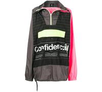 COUNTY OF MILAN Confidencial hooded pullover jacket - Black S