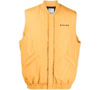 COUNTY OF MILAN County Sugar logo-print padded gilet - Orange S-M-L-XL