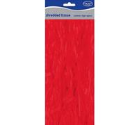 County Shredded Tissue (Pack Of 6) Red (One Size)