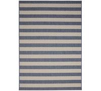 County Stripe Blue Rug - Indoor & Outdoor - 120X170 cm