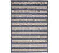 County Stripe Blue Rug - Indoor & Outdoor - 200X290 cm