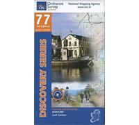 County Wexford Map | Ordnance Survey Ireland | Wexford | OSI Discovery Series 77 | Ireland | Walks | Hiking | Maps | Adventure (Irish Discovery Series)