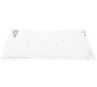 County white Mailing Bags Extra Large Polythene bags Pack of 25 C247 County Mail Bags sizes approx 42x50cm
