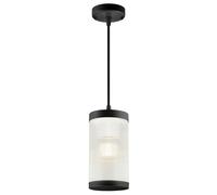 Nordlux Coupar outdoor hanging light, Ø 13 cm, black