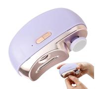 Coupe-Ongles Électrique - Coupe Silencieuse, Prise Compact, Lumière LED | Polisseur Avec Meulage Doux, Lime À Ongles Bébé Pour Maison Hôtel École Voiture Voyage
