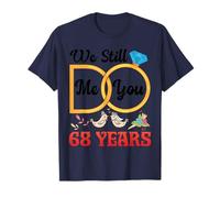 Couple 68th Wedding Anniversary Married 68 Years Since 1958 T-Shirt