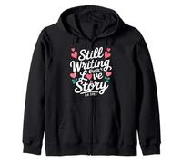 Couple Anniversary Still Writing Their Love Story Since 2025 Zip Hoodie
