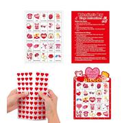 Couple Card Games,Funny Interactive Desktop Toy | Valentines Day Couples Games,for Classroom School Date Party Home Travel Boyfriend Girlfriend Dad Mother