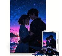 Couple Distant Dream Jigsaw Puzzles for Adults 1000 Piece Logic Fun, Smooth Thick, Playful Challenge, Xmas Santa Gift (38x26cm)