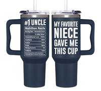 COUPLE FOX Uncle My Favorite Niece Tumbler 40oz