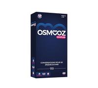 ATM Gaming Couple Game - OSMOOZ - 180 Cards Made in France - Gift Idea for Women and Men - Board Game, Blue