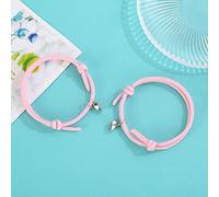 Couple Glowing In The Dark Night Bracelet For Women Men Heart-shaped Coupling ic Clasp Attract Love Jewelry Gift