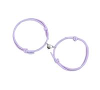Couple Glowing In The Dark Night Bracelet For Women Men Heart-shaped Coupling ic Clasp Attract Love Jewelry Gift