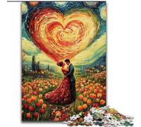 Couple Hugging 1000 Piece Jigsaw Puzzles for Adults Gifts, Pattern Assembly Deal As Gifts for The Whole Family Suitable for And 14 (26x38cm)