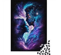 Couple in The Galaxy Puzzles for Adults 1000 Pieces Puzzles for Adults & Teenager Age 12 Years Up Christmas Eve Gifts 1000pcs (38x26cm)