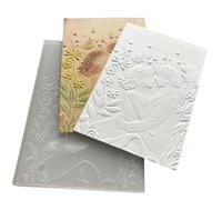 Couple Lavender Bow 3D Textured Embossing Folders for Card Making,Paper Crafts ImpressionsTemplate for Scrapbooking(5 * 7inch)，02