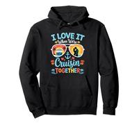 Couple Matching Funny I Love It When We're Cruisin Together Pullover Hoodie