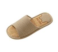 Couple Models Shoes Non Slip Flip Flops Slippers Indoor Bedroom Four Slippers for Mens for Indoor & Outdoor Holiday Summer Vocation (D, 6.5)