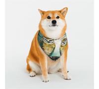 Couple Owl Perch Tree Dog Bandanas Large Adjustable Dog Scarf Triangle Bibs Double Reversible Kerchief Scarf Washable Daily Handkerchief for Medium Large Dog Puppy Cat Gift