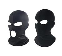 Couple Prom Masks, Pack of 2 Blindfold Mystery Half Mask for Men and Women, Breathable Headpiece, Patterned Mask, Open Mouth, Role Play Costume Kit