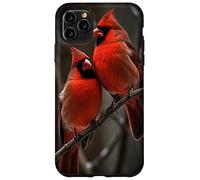 Couple Red Cardinals Birds Winters Season Case for iPhone 11 Pro Max