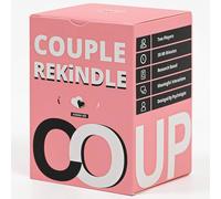 COUPLE REKINDLE - Couples Game For Date Night Reconnect - 165 Couple Conversation Starter Cards - Rekindle and Strengthen Bond with Your Partner - Fun, Engaging, and Thought-Provoking Tabletop Game