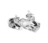 Couple Rings | Matching Rings for Couples Adjustable Open Band Jewelry Set | Stylish Aesthetic Trendy Relationship Gift Symbolic Love Ring for Men Women Girlfriend Boyfriend Dating