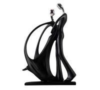 Couple Sculpture - Couple Figurine, Creative Decoration for Dancing a Couple | Romantic Dance Figurines, Hand Painted Lover Sculpture for Cam Living Room Decoration