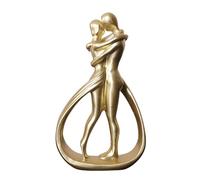 Couple Sculpture - Couples Kiss Sculpture, Aesthetic Statue Decor Abstract Statue Centerpiece Decor Figurine Kiss Romantic Love Statue for Modern Home Bookshelf, 説明を参照してください, See Description, See