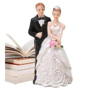 Couple Sculpture, Wedding Couple Statue Office Ornament | Romantic Art Sculptures to remember a moment for Valentine's Day, the
