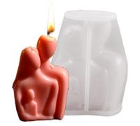 Couple Silicone Mold, Silicone Candle Couple Molds | Cake Decorating Mold | Valentine's Day Silicone Candle Molds, Romantic Couple Lover Mold for Wedding Party Art Candle Home Decoration