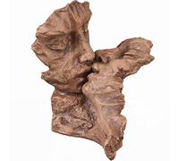 Couple Statue Kiss Sculpture, Present for Him and Her Wedding Weddings and Anniversaries, Romantic Ornament Home Living Room Decor